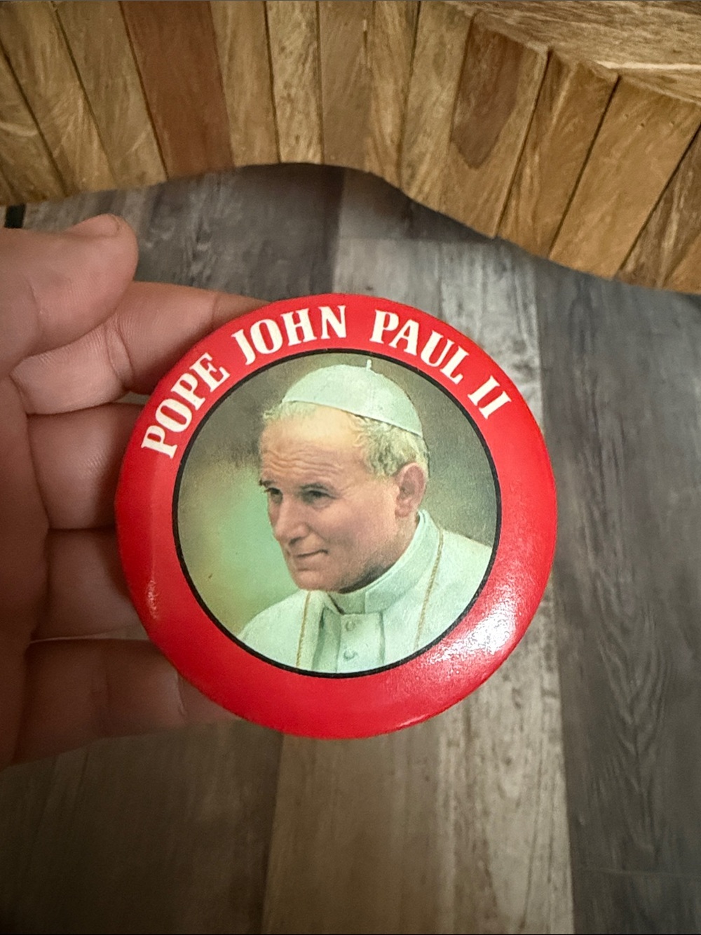 🌻3/$12 Pope John Paul II Button